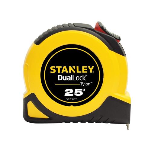 Stanley DualLock 25ft Tape Measure in the Tape Measures department at