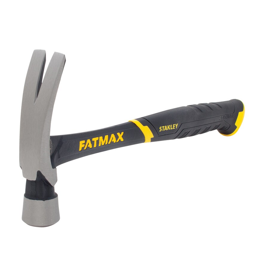 Stanley 14-oz Smooth Face Steel Head Steel Framing Hammer in the ...