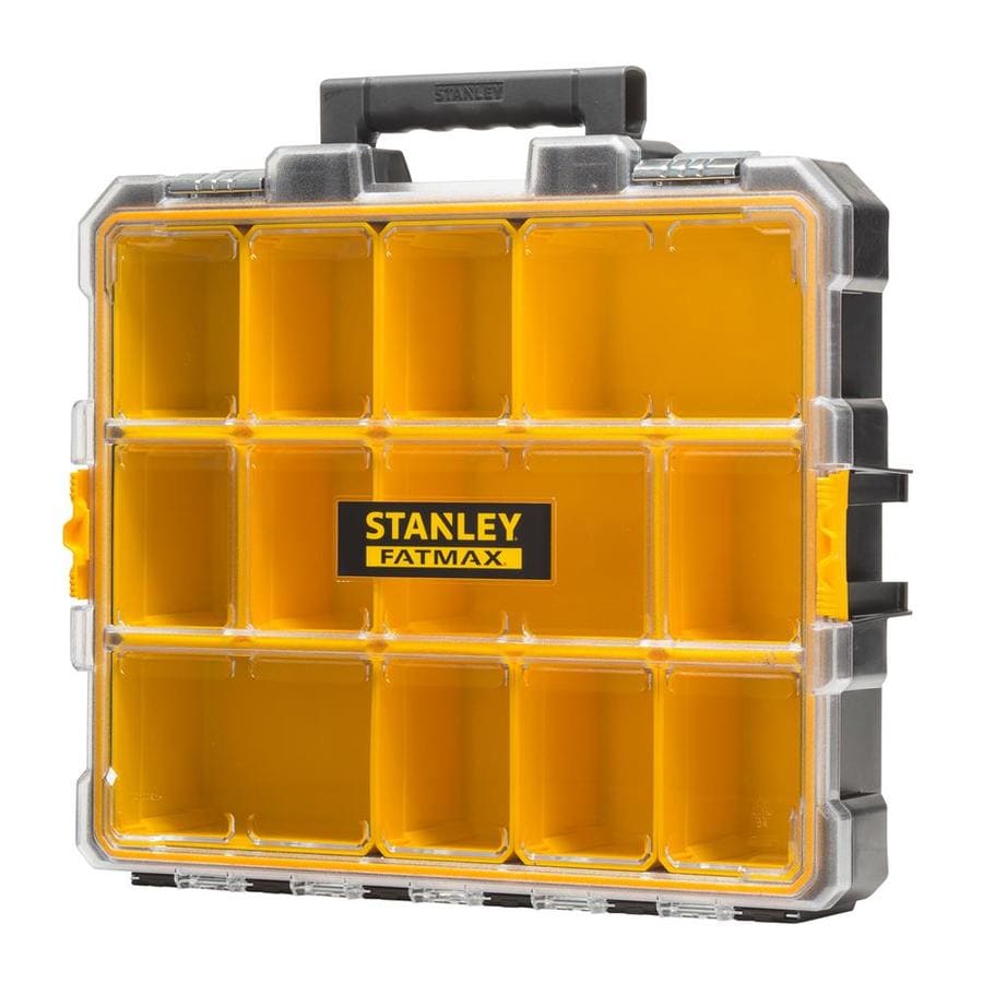 Stanley Consumer Storage 014708R 10-Compartment Deep Professional Organizer 