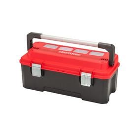 UPC 076174816617 product image for CRAFTSMAN PRO 26-in Red Plastic Lockable Tool Box | upcitemdb.com