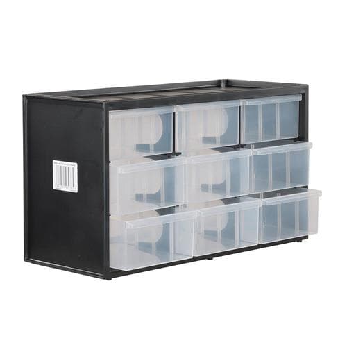 Craftsman Bin System 9 Compartment Plastic Small Parts Organizer