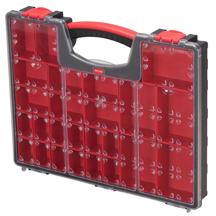 CRAFTSMAN 25-Compartment Plastic Small Parts Organizer in the Small ...