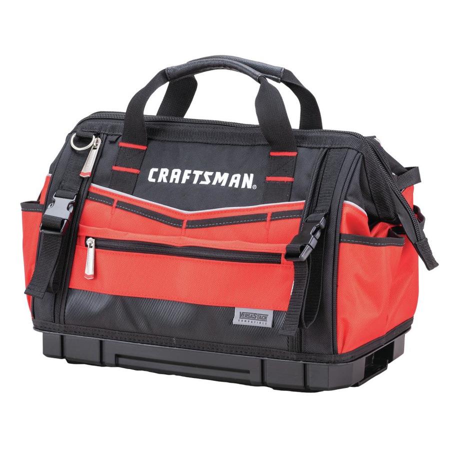 CRAFTSMAN VERSASTACK 17in Zippered Tool Bag in the Tool Bags