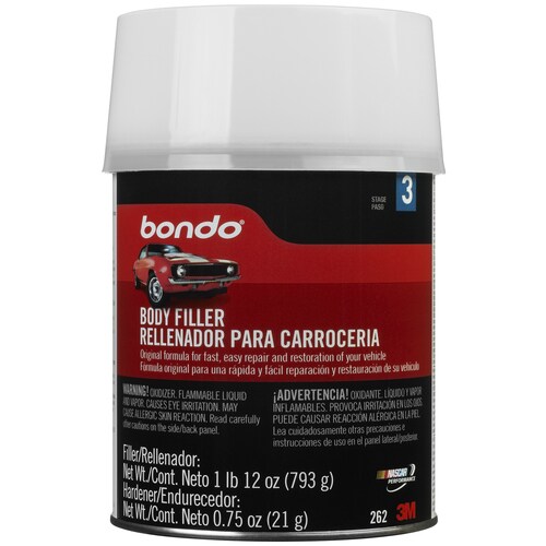 Bondo Lightweight 28oz Gray Body Filler in the Patching & Spackling