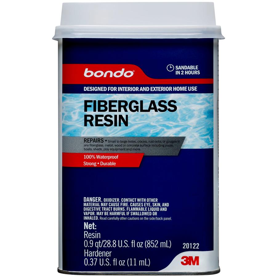 Bondo 32 Fl Oz Brown Fiberglass Resin Repair At Lowes Com