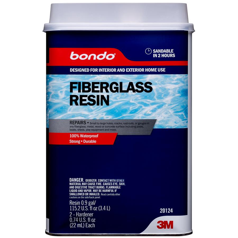 Bondo 127.99fl oz Brown Fiberglass Resin Repair at