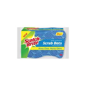 UPC 076308910518 product image for Scotch-Brite 3-Pack Cellulose Sponge With Scouring Pad | upcitemdb.com