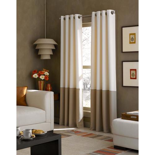 Chf 63 In Ivory Polyester Room Darkening Standard Lined Single Ivory Polyester Room Darkening