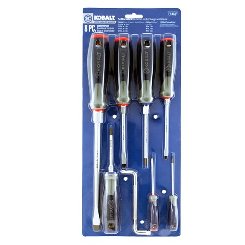 Kobalt 8Piece Variety Pack Screwdriver Set at