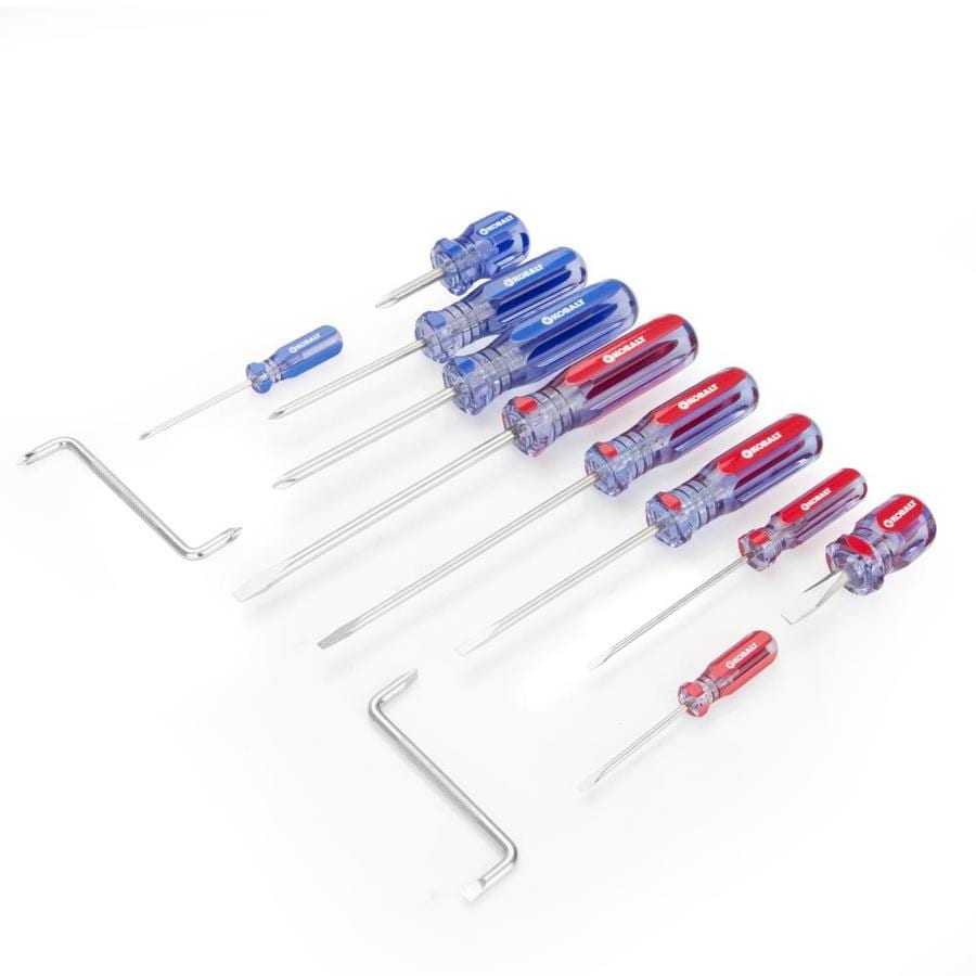 Shop Kobalt 12-Piece Variety Screwdriver Set at Lowes.com