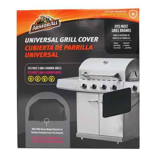 Armor All 65-in Black Gas Grill Cover in the Grill Covers department at ...