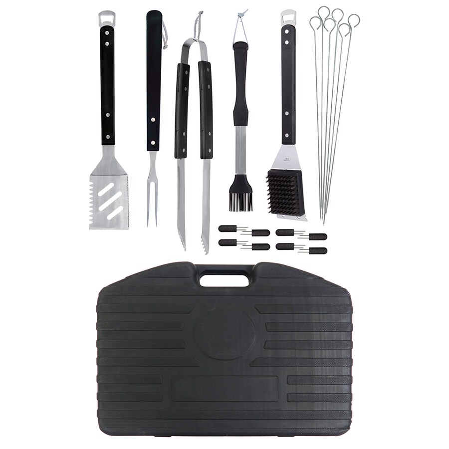 Mr. Bar-B-Q 20 Piece Stainless Steel Tool Set in the Grilling Tools ...
