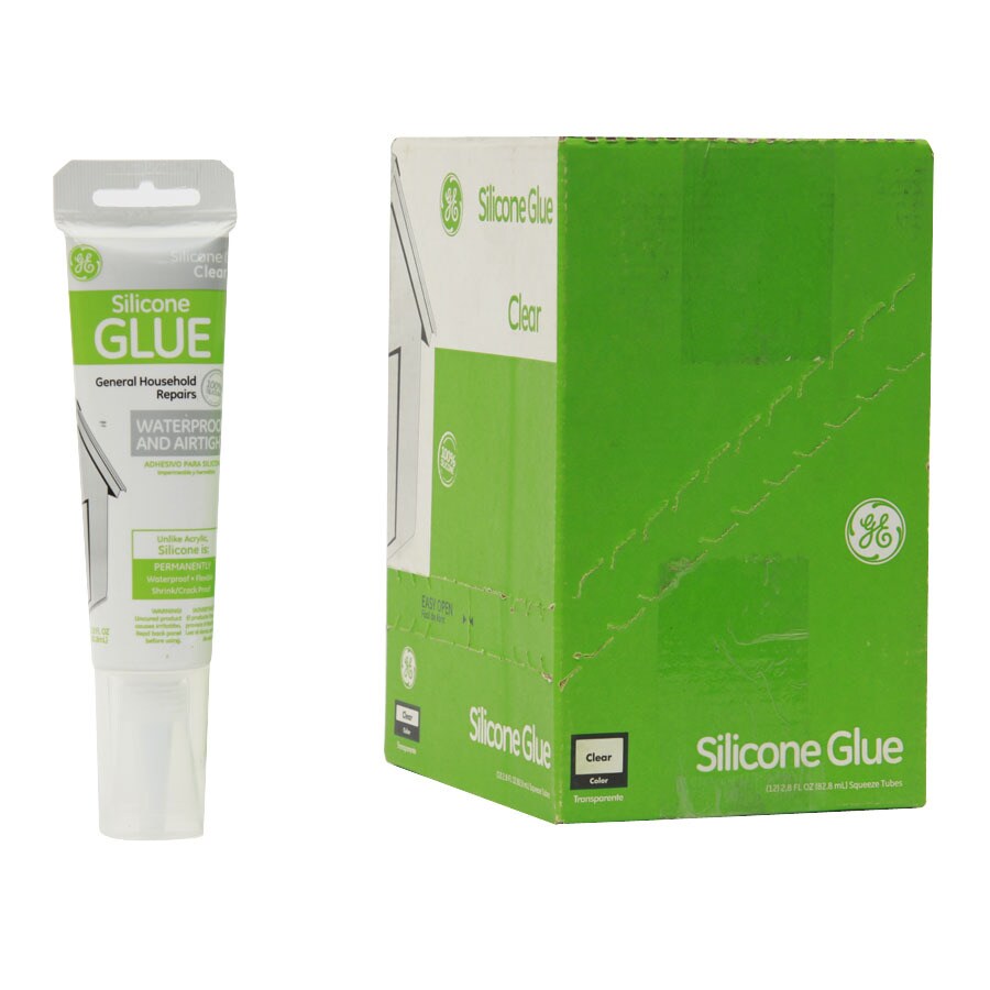 GE Silicone I Silicone II 33.6oz Clear Silicone Specialty Caulk at