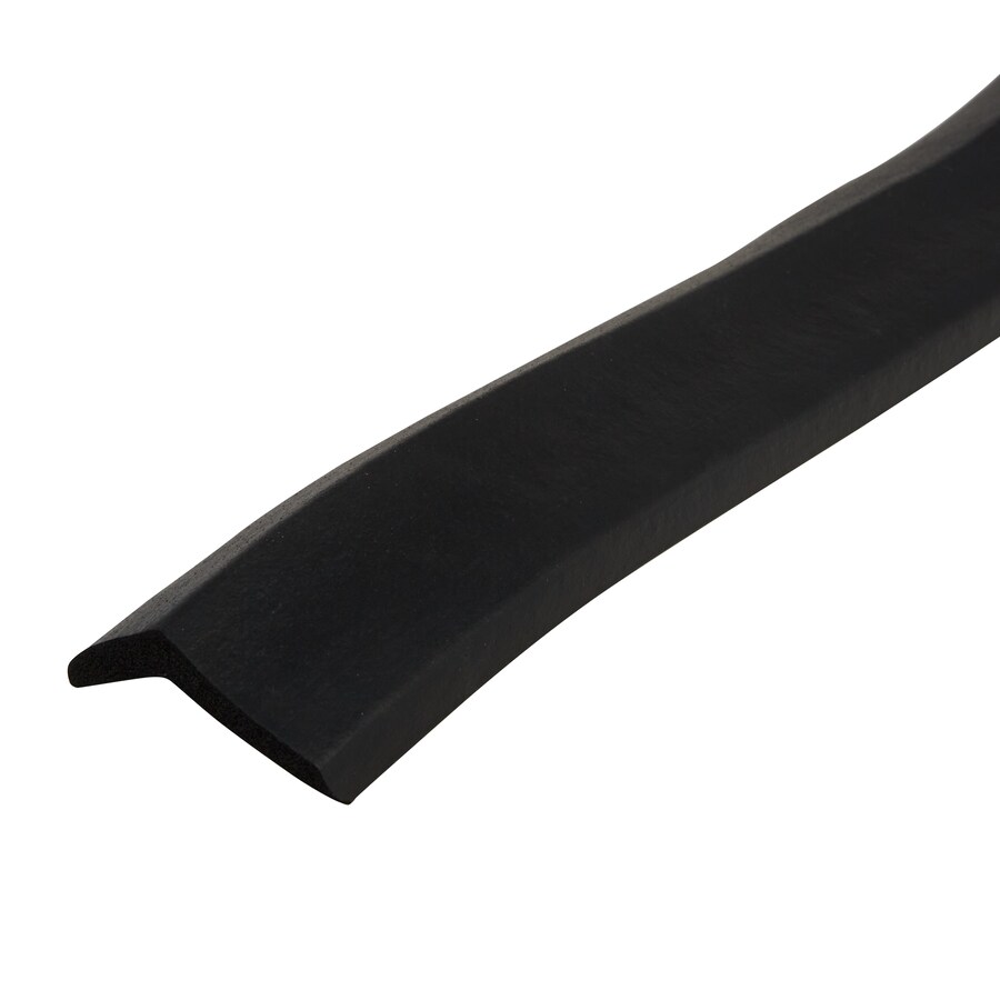 Frost King 9 Ft X 2 In Black Rubber Foam Garage Weatherstrip At