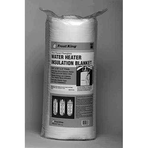Frost King SP57/67 All Season Water Heater Insulation Blanket, 2 Thick x 48  x 75, R6.7