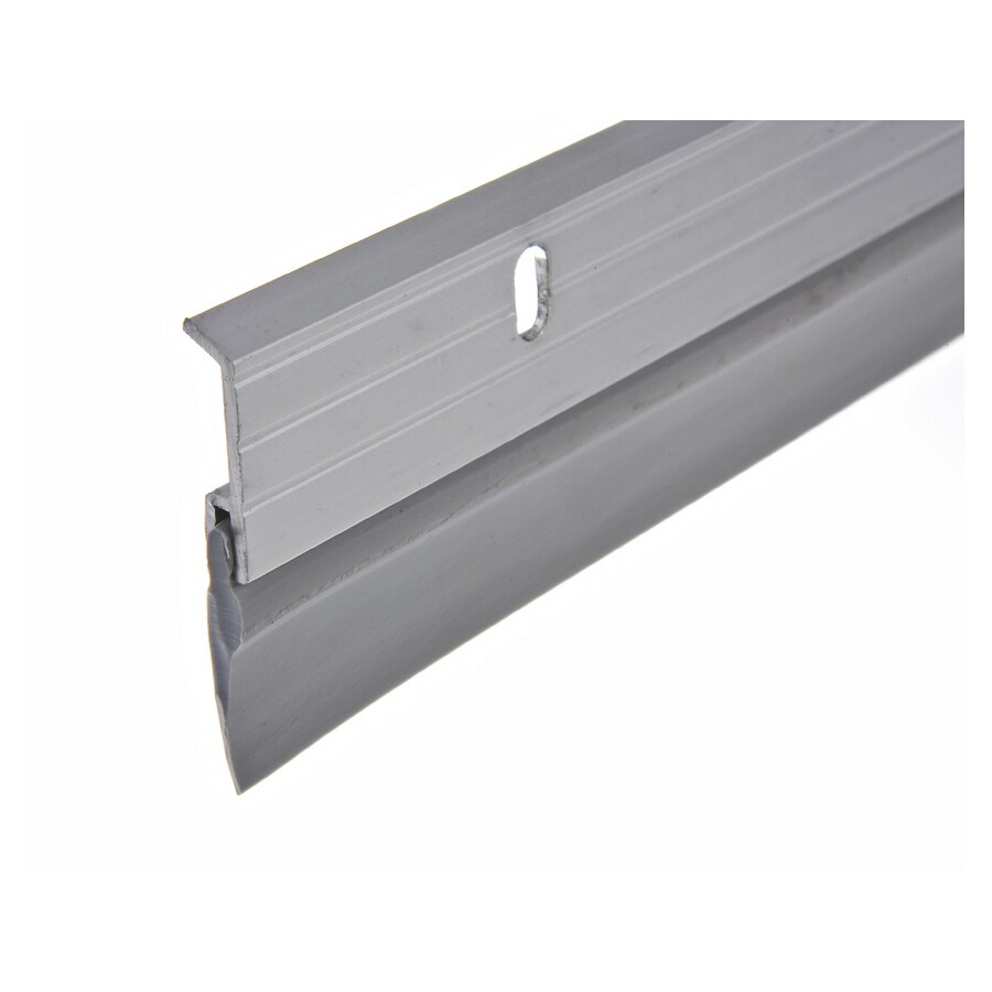 Frost King 15/8 x 36 Chrome Metal/Vinyl Door Threshold at