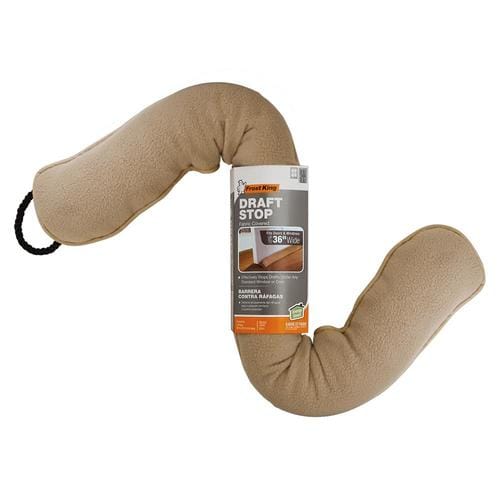 Frost King 3 Ft X 3 In Beige Foam Cloth Draft Guard Weatherstrip