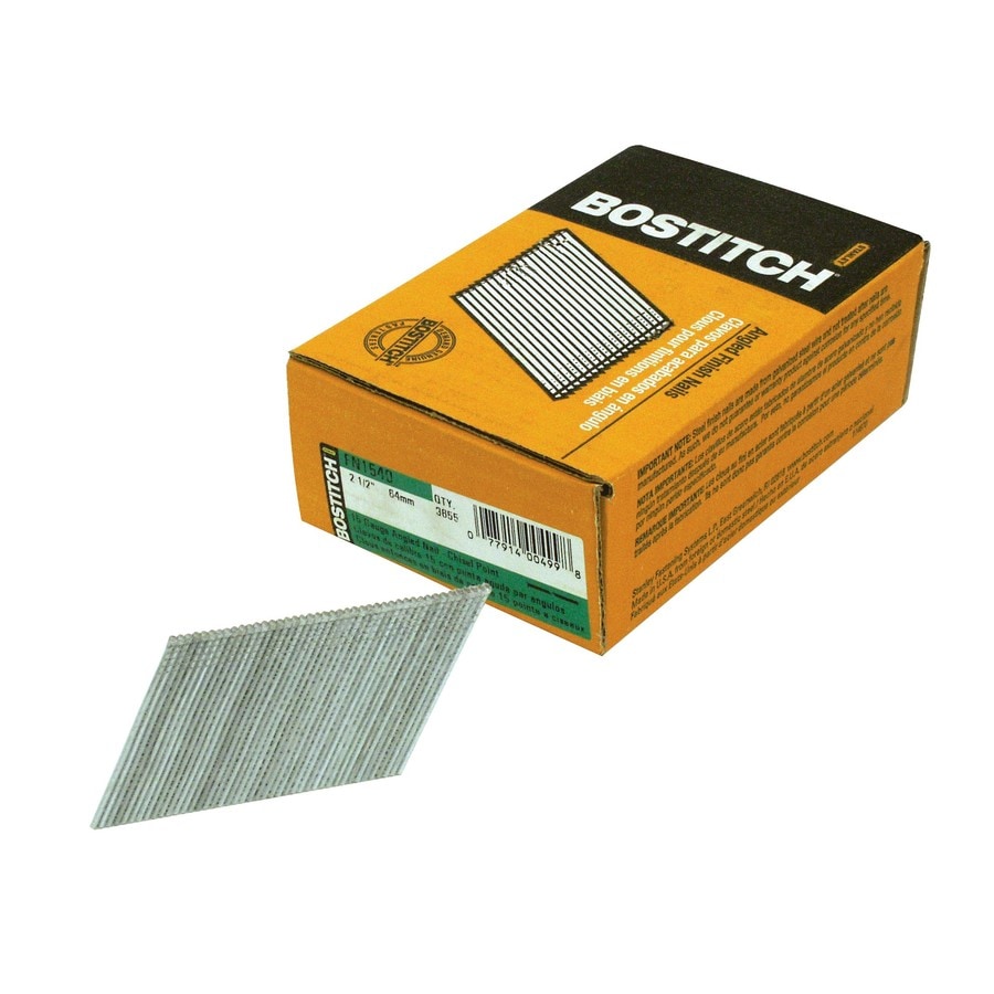 Bostitch 1-1/2 In. 15 Gauge Angled Finish Nail in the Brads & Finish Nails  department at Lowes.com