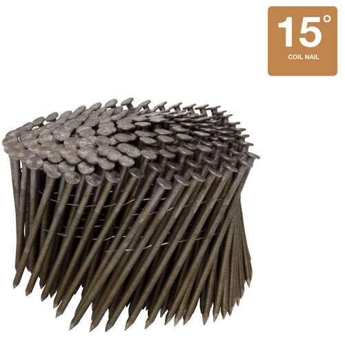 Bostitch 31/4in 15Degree Galvanized Stainless Steel Exterior