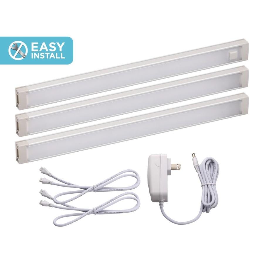 Wall Lights Sconces White Ecolight 16 Inch Led Plug In