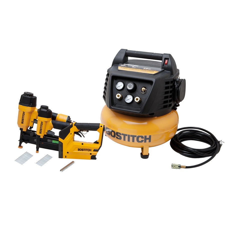 Bostitch nail discount gun compressor combo