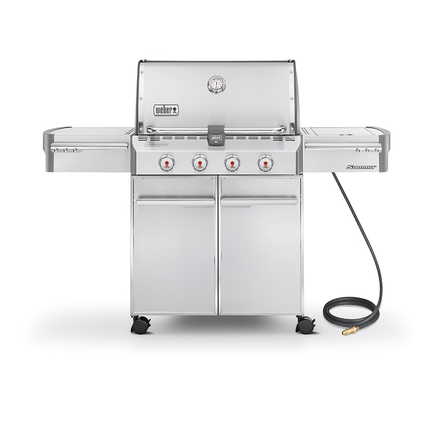 webber gas grill stainless grates with infrared burner