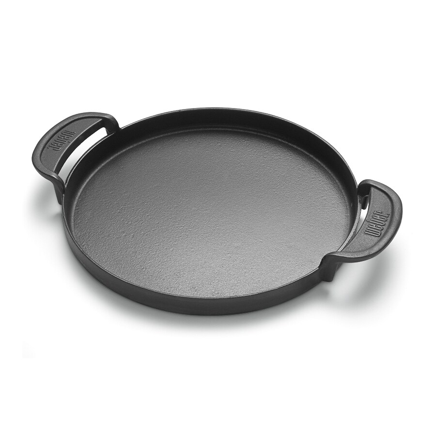 Weber Porcelain-Enameled Cast-iron Griddle in the Grill Cookware ...