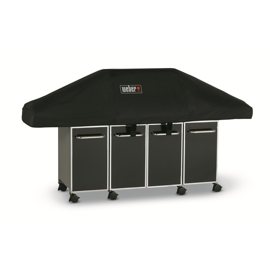 Shop Weber 90in x 46in Vinyl Gas Grill Cover at