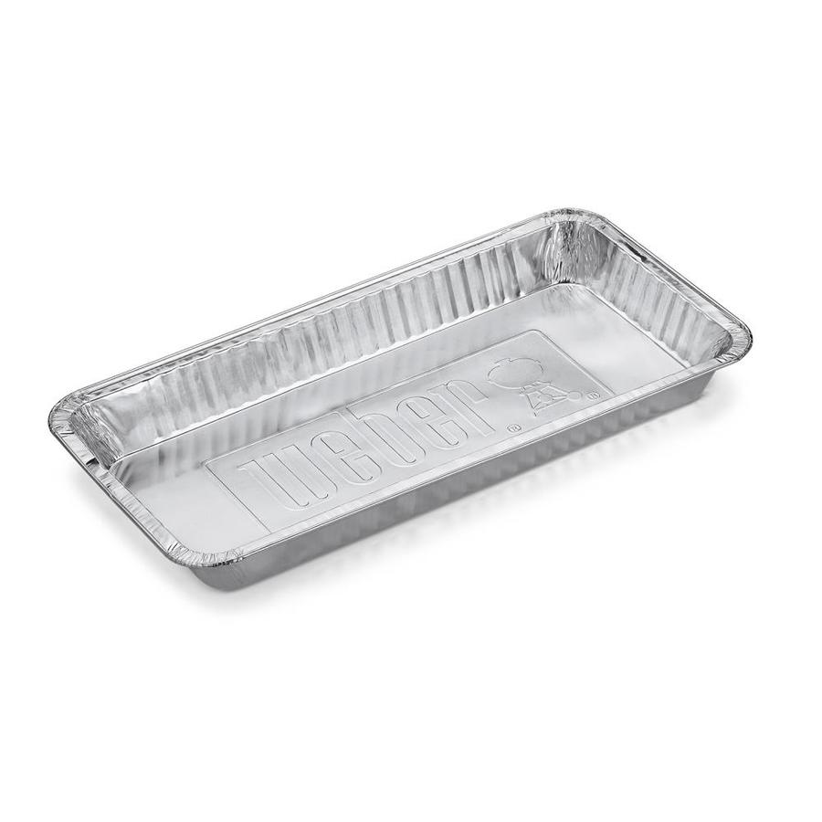 weber foil tray size
