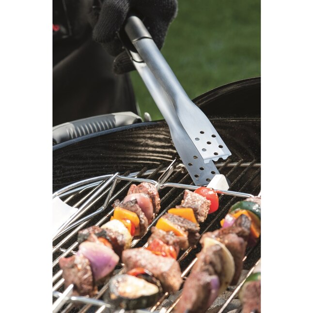 Weber 3-Pack Stainless Steel Tool Set in the Grilling Tools & Utensils ...