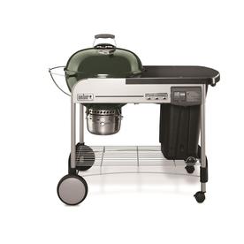 UPC 077924032400 product image for Weber Performer 22.5-in Green Kettle Charcoal Grill | upcitemdb.com