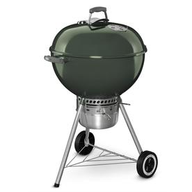 UPC 077924032509 product image for Weber Original Kettle Premium 27-in Green Charcoal Grill | upcitemdb.com