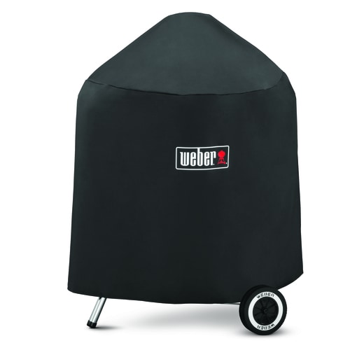 Weber 36-in Black Polyester Charcoal Grill Cover in the Grill Covers ...