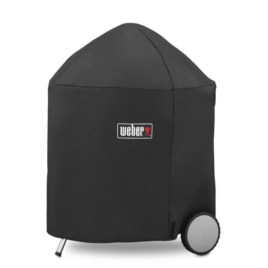 Weber 31.5-in Black Grill Cover at Lowes.com