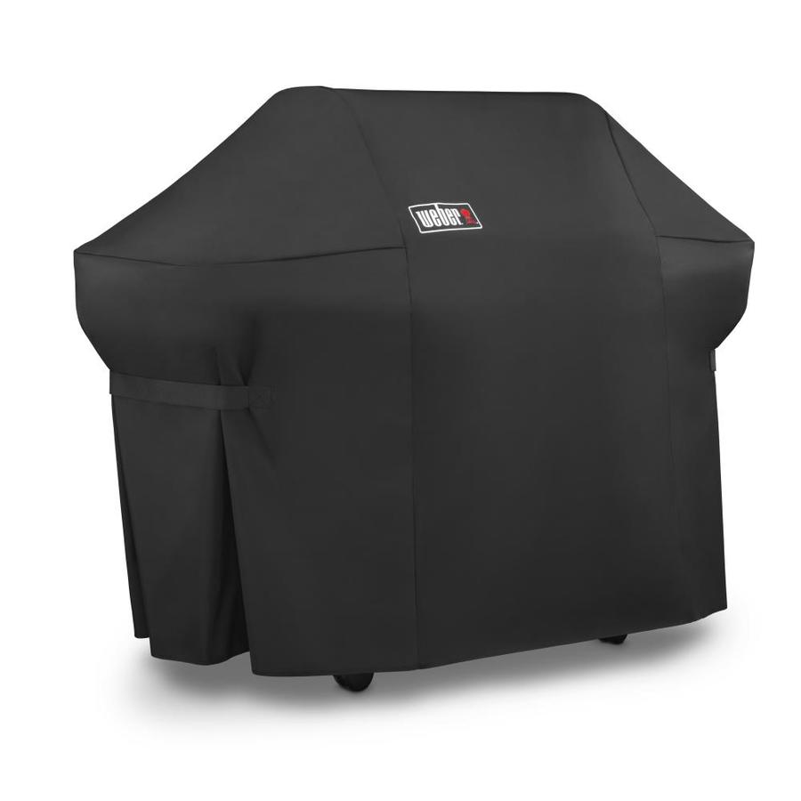 Weber Summit 26.8-in Black Gas Grill Cover in the Grill Covers ...