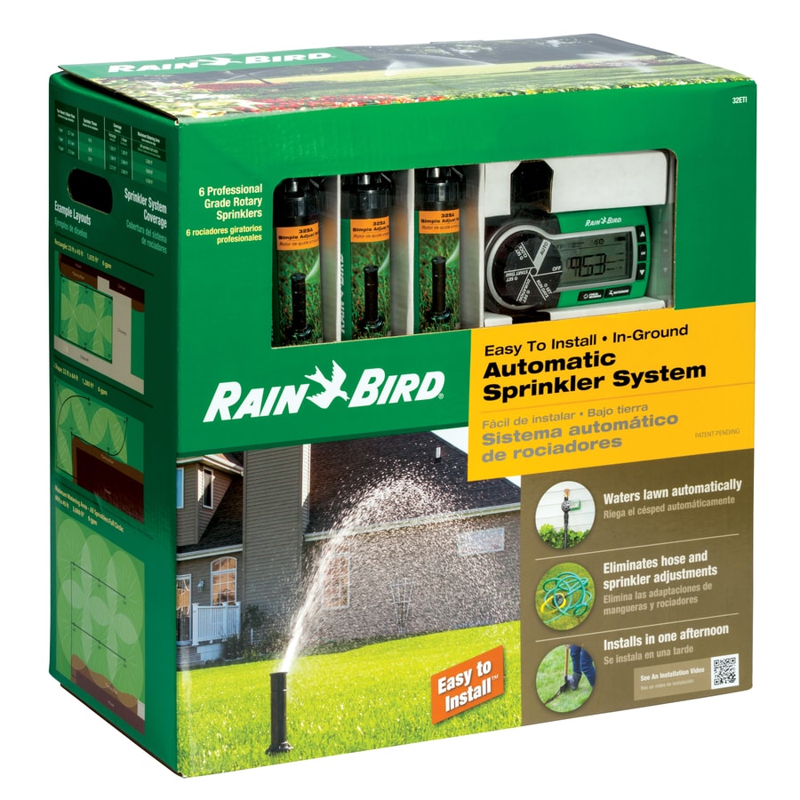 Rain Bird Easy To Install 16ft24ft Automatic Sprinkler System at