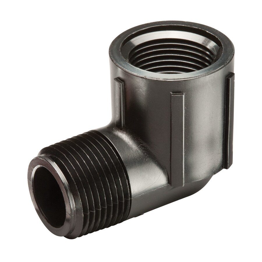 Rain Bird 3/4in MNPT x 3/4in MNPT Flex Pipe Elbow in the Flex Pipe Fittings & Risers