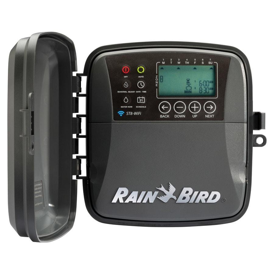 Rain Bird 8 Station Wi Fi Compatible Indoor Outdoor Irrigation Timer Rain Bird 8 Station Wi Fi Compatible Indoor Outdoor Irrigation Timer