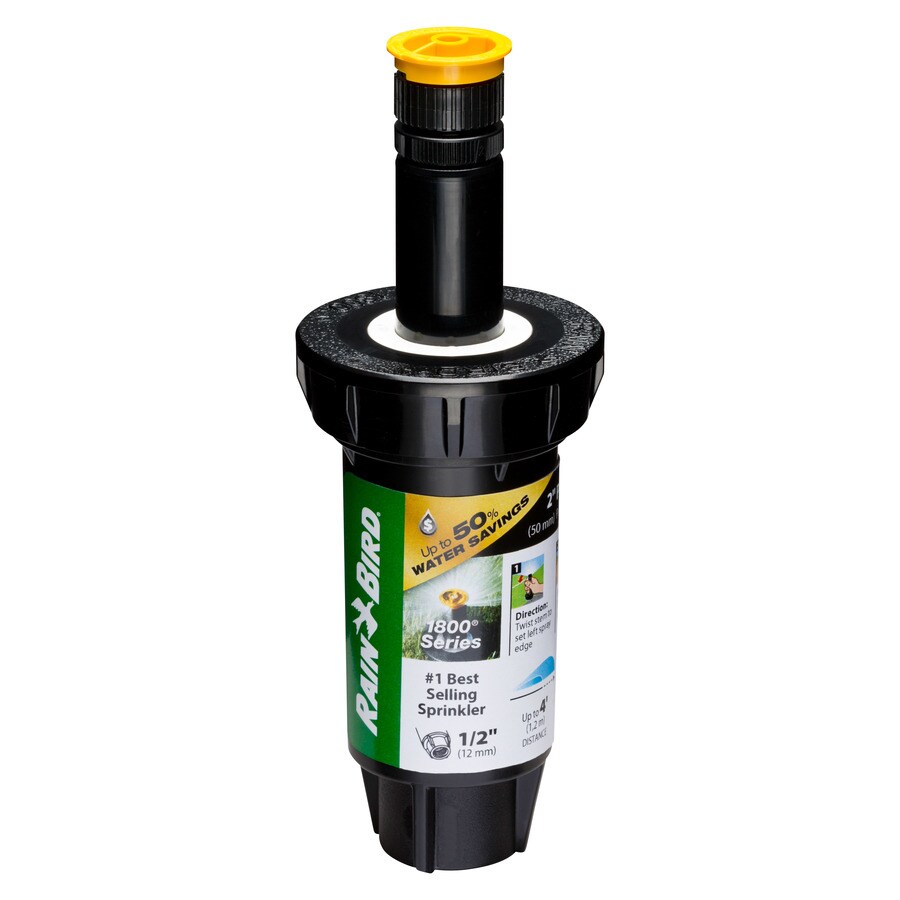 Rain Bird 1800 Professional 3-ft-4-ft Pop-Up Spray Head Sprinkler in ...