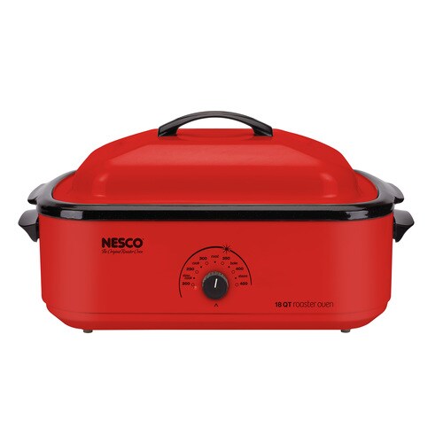 Nesco 18Quart Red Rectangle Slow Cooker in the Slow Cookers department