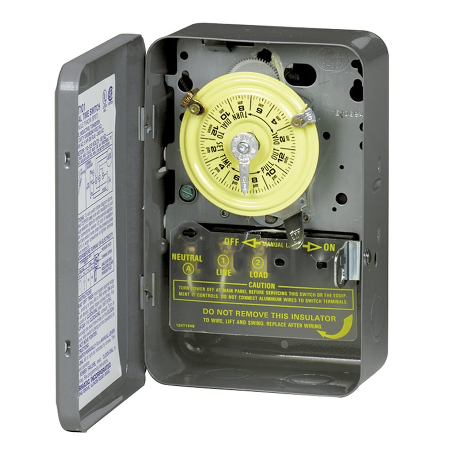 Intermatic Mechanical Residential Hardwired Timer in the Lighting ...