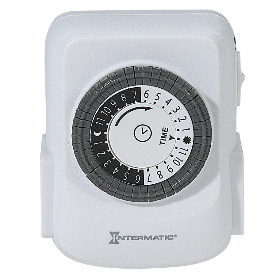 Intermatic 15Amp 2Outlet Mechanical Residential Lighting Timer in the