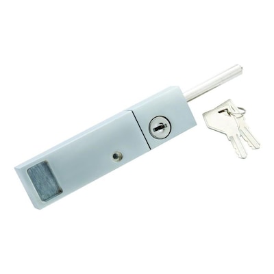 First Watch 11 In Steel Keyed Patio Door Lock At Lowes Com