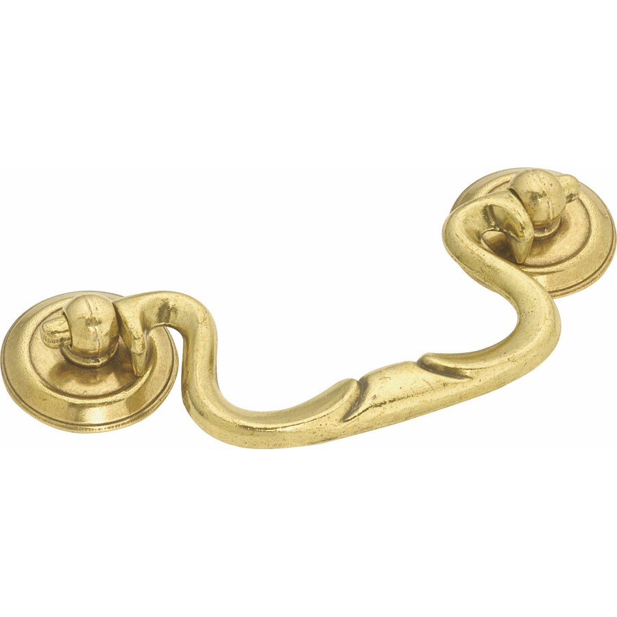 Hickory Hardware P8078-LP 3-in Center-to-Center Lancaster Hand Polished East Lake Bail Cabinet Pull
