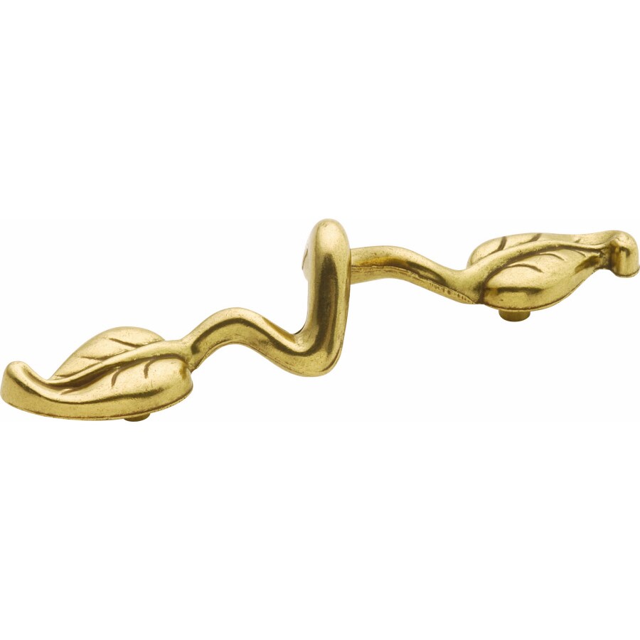 Hickory Hardware P7306-LP 3-in Center-to-Center Lancaster Hand Polished Touch of Spring Bar Cabinet Pull