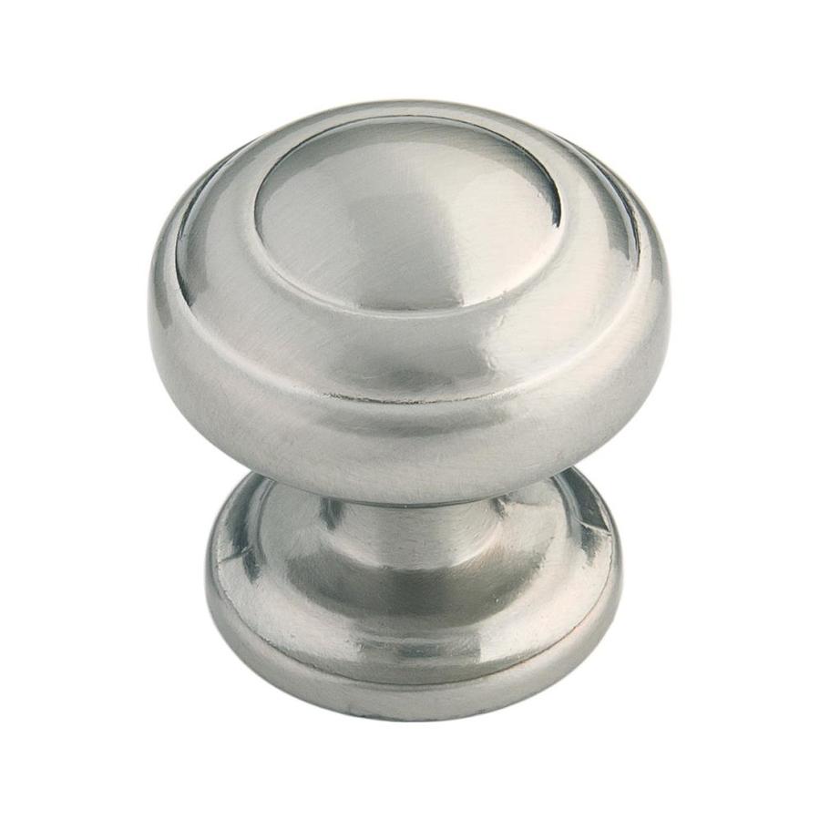 Belwith/Hickory Hardware P2283-SN 1-1/4" Zephyr Satin Nickel Knob (Contemporary styling)
