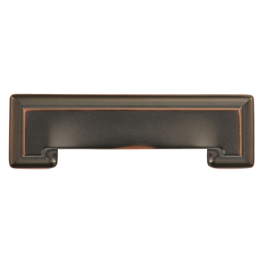 Shop Hickory Hardware 3in and 96mm CentertoCenter OilRubbed Bronze Highlighted Studio Cup 