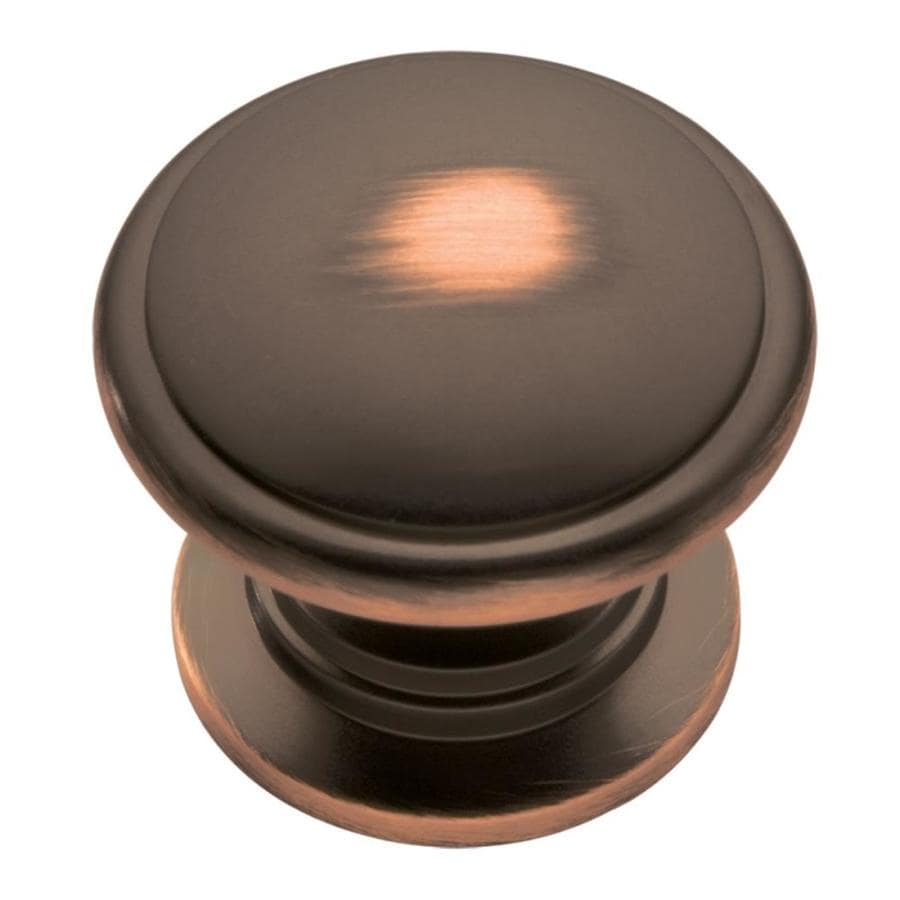 Hickory Hardware Williamsburg Oil-rubbed Bronze Mushroom Cabinet Knob 