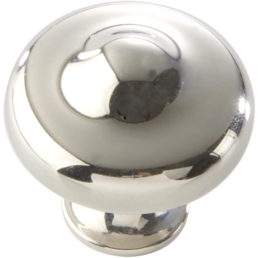 Hickory Hardware P3340-14 1-3/8-in Bright Nickel Triomphe Round Cabinet Knob