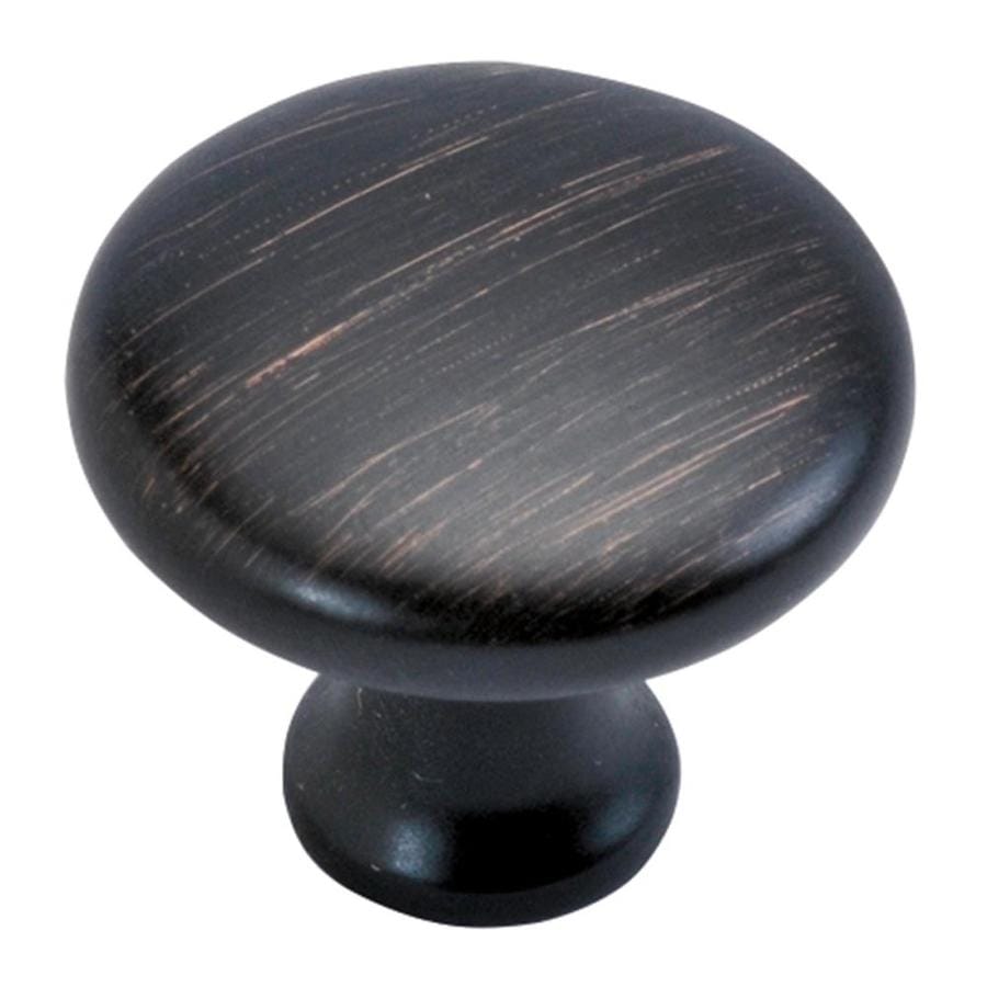 Hickory Hardware Conquest Veneti Bronze Mushroom Cabinet Knob at Lowes.com